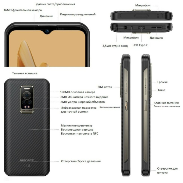 Купить Ulefone ARMOR 17 PRO BLACK-5.jpeg